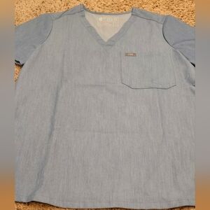 Womens Figs Catarina-Heather Indigo-Small